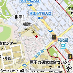東京都文京区弥生2丁目20-6周辺の地図