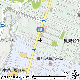 千葉県船橋市夏見台1丁目18-1周辺の地図