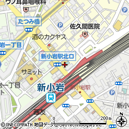 ジョナサン 新小岩駅前店周辺の地図