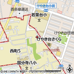 くるみの木保育園周辺の地図