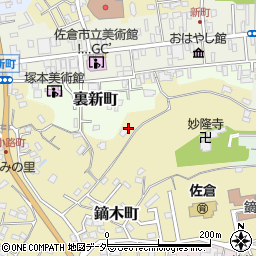 千葉県佐倉市鏑木町143周辺の地図