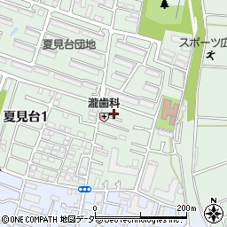 千葉県船橋市夏見台1丁目12-5周辺の地図