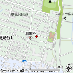 千葉県船橋市夏見台1丁目12-48周辺の地図