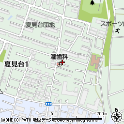 千葉県船橋市夏見台1丁目12-6周辺の地図
