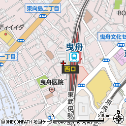 養老乃瀧 東武曳舟店周辺の地図