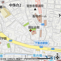 西坂公園トイレ周辺の地図
