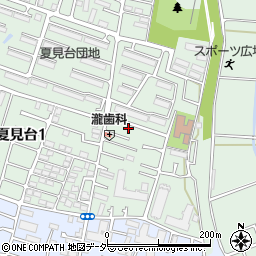 千葉県船橋市夏見台1丁目12-47周辺の地図