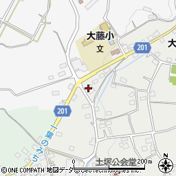 山梨県甲州市塩山中萩原2831周辺の地図