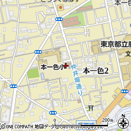 東京都江戸川区本一色2丁目10-15周辺の地図