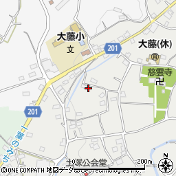 山梨県甲州市塩山中萩原2811周辺の地図