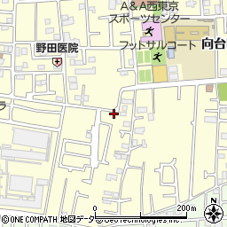 東京都西東京市向台町3丁目4-55周辺の地図