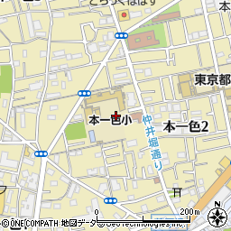 東京都江戸川区本一色2丁目10周辺の地図
