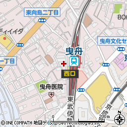 セブンイレブン東武曳舟駅前店周辺の地図