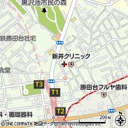 千葉県八千代市勝田台北3丁目4-6周辺の地図