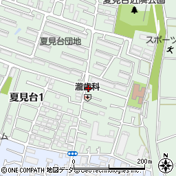 千葉県船橋市夏見台1丁目12-39周辺の地図