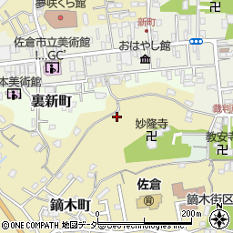 千葉県佐倉市鏑木町144周辺の地図
