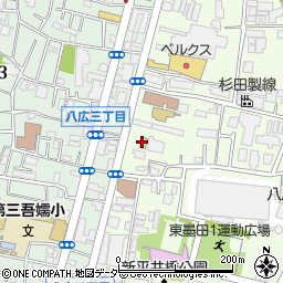 ファミリーマート東墨田二丁目店周辺の地図