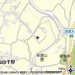 山梨県甲州市塩山千野909周辺の地図