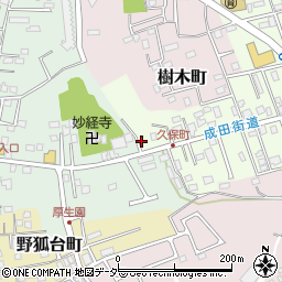 千葉県佐倉市本町2周辺の地図