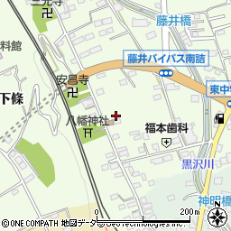 日東物産株式会社　韮崎営業所周辺の地図