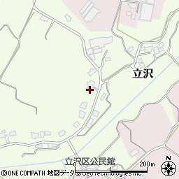 千葉県富里市立沢752周辺の地図