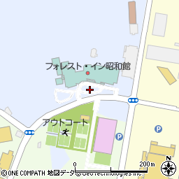 フォレスト・イン昭和館駐車場周辺の地図