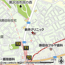 千葉県八千代市勝田台北3丁目4-23周辺の地図