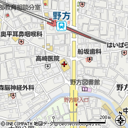 野方駅内科周辺の地図