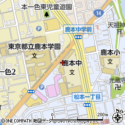 東京都江戸川区松本1丁目36-1周辺の地図
