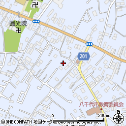 千葉県八千代市大和田119周辺の地図