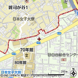 文京目白台二郵便局 ＡＴＭ周辺の地図