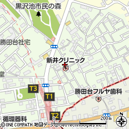 千葉県八千代市勝田台北3丁目4-22周辺の地図