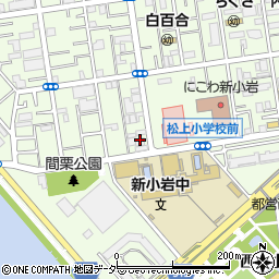 新生堂薬局　新小岩店周辺の地図