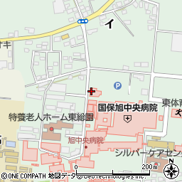 日本調剤　旭病院前薬局周辺の地図