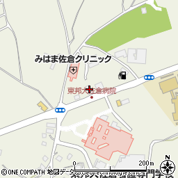 佐倉ウェルネス歯科医院周辺の地図