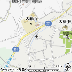 山梨県甲州市塩山中萩原2813-2周辺の地図