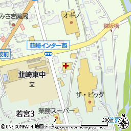 サンドラッグ韮崎店周辺の地図