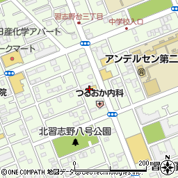 大問屋・船橋習志野店周辺の地図