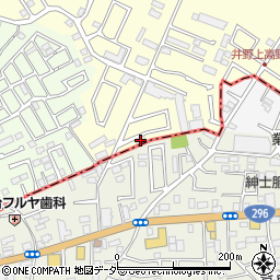 勝田台ロイヤルハイツ周辺の地図