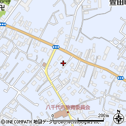 千葉県八千代市萱田町1033-20周辺の地図