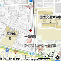 医療法人社団青葉会 一橋病院訪問看護ステーション周辺の地図