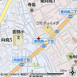 内田生花店本店周辺の地図