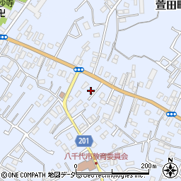 千葉県八千代市萱田町1033-21周辺の地図