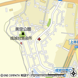 シティハイム成城台周辺の地図