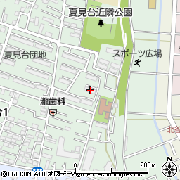 千葉県船橋市夏見台1丁目20-24周辺の地図
