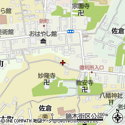 千葉県佐倉市鏑木町194周辺の地図