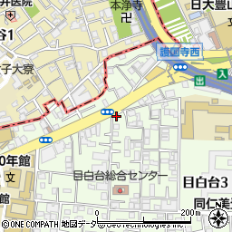 東京都文京区目白台3丁目18-18周辺の地図