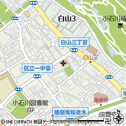 文京区立　久堅保育園周辺の地図