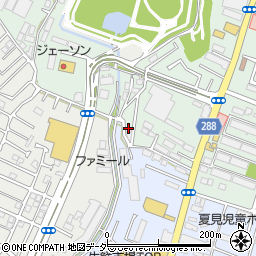 千葉県船橋市夏見台3丁目2-17周辺の地図