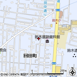 東京都小平市回田町267-24周辺の地図